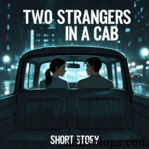 Two strangers in a cab