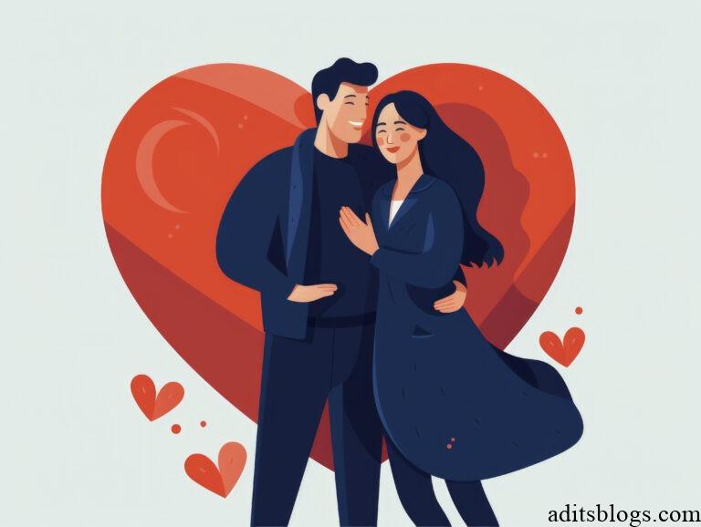 Aditsblogs - valentine-s-day-digital-art-with-romantic-couple