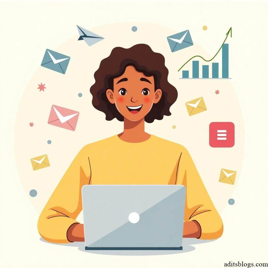 Flux Dev A young energetic blogger with short curly brown hair 3