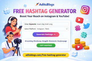 🚀 Free Hashtag Generator Tool – Grow Faster on Instagram & YouTube