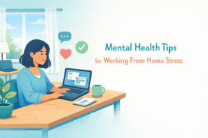 Mental Health Tips for Working from Home Stress: 6 Simple Habits That Actually Help