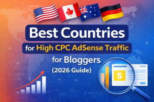 Best Countries for High CPC AdSense Traffic for Bloggers