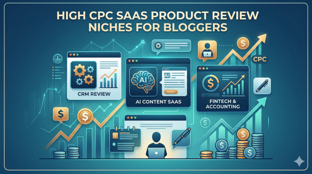 CPC SaaS Product Review Niche Ideas for Bloggers