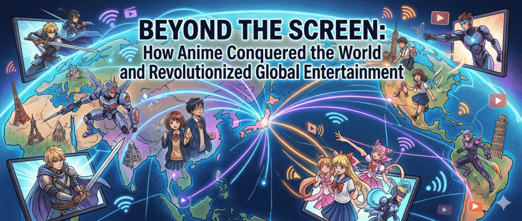 Beyond the Screen: How Anime Conquered the World and Revolutionized Global Entertainment 1 anime
