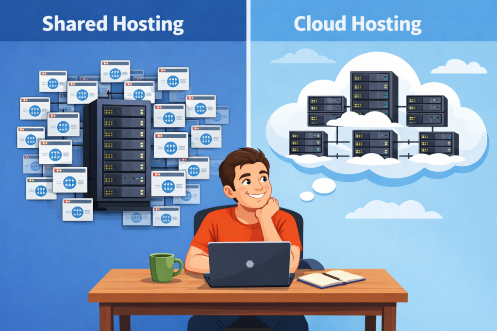 CLOUD HOSTING, SHARE HOSTING