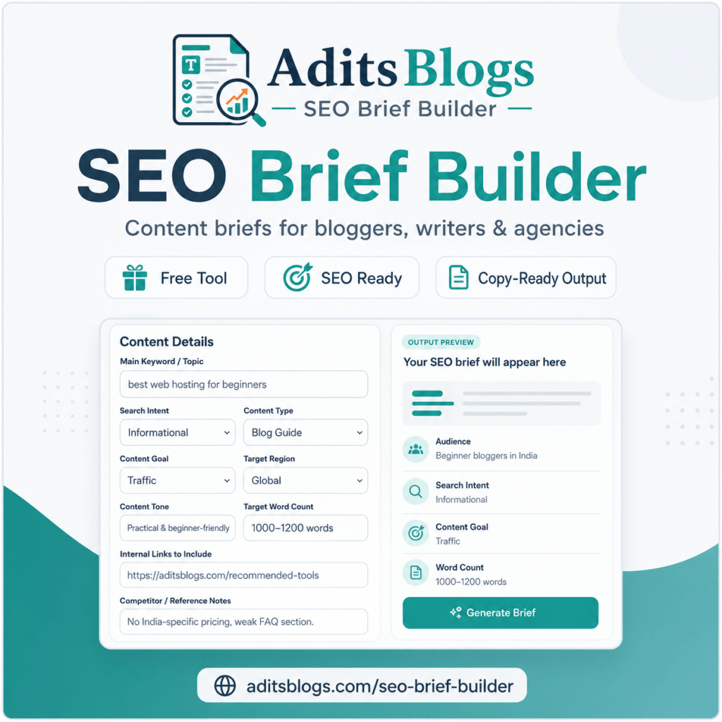 Free SEO Brief Builder