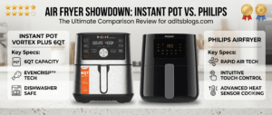 Philips HD9252/90 vs Instant Pot Vortex 6L: Which Air Fryer is Better for Indian Kitchens?