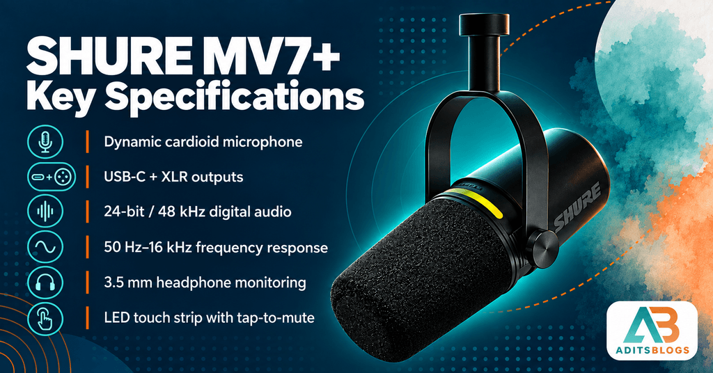 Shure MV7+ Review